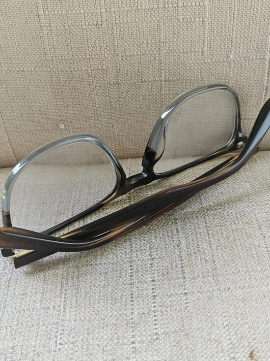 Warby Parker Eyeglasses Frame Brown/Gray Tone VAUGHAN 325 Unisex Eyewear Glasses main image 9